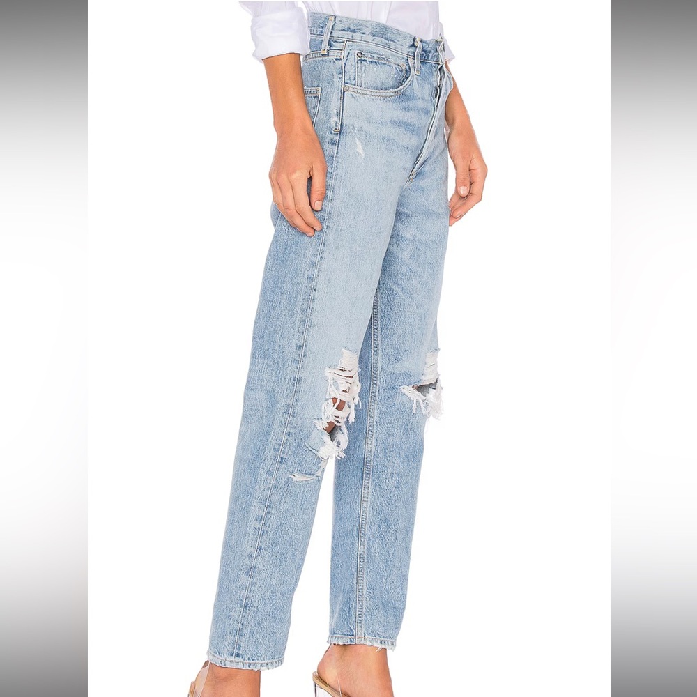 Agolde 90's Mid Rise Loose Fit in Fall Out